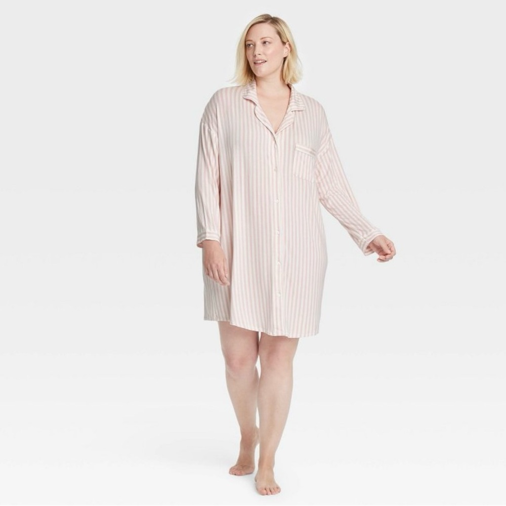 The Beautifully Soft Notch Collar Nightgown from Stars Above™